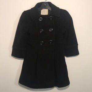 Copper Key Black Pea Coat